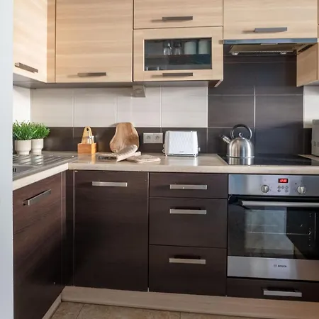 Odra Tower With Garage & Balcony - Properunit Apartman Wrocław